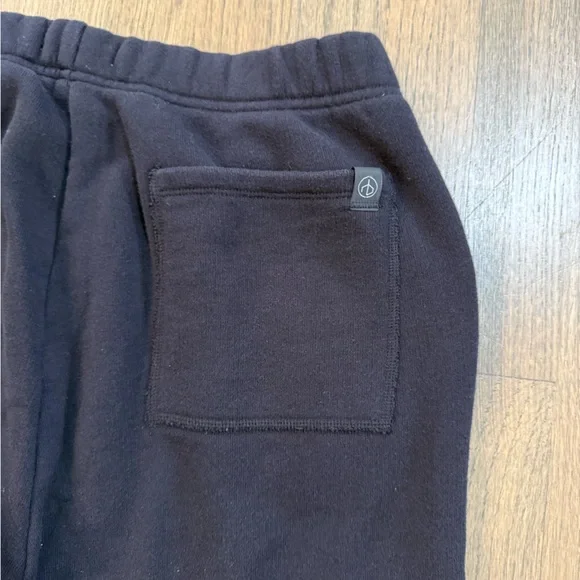 Rag & Bone Black Jogger Sweatpants-Size Small